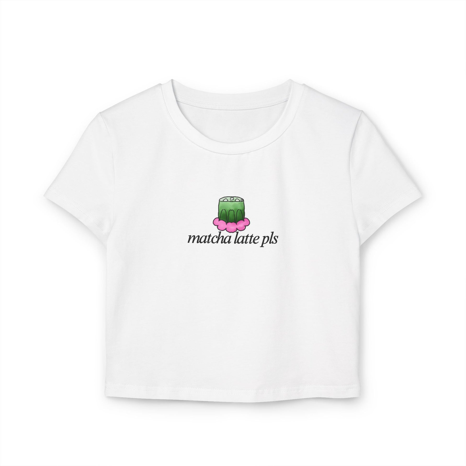 Matcha Latte Pls Baby Tee